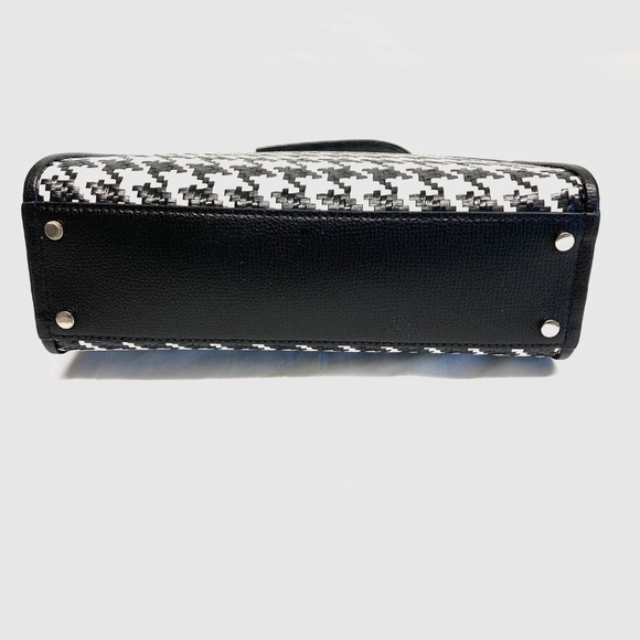 NWOT Kate Spade Darcy Top Handle Woven Houdstooth Crossbody - Picture 6 of 13